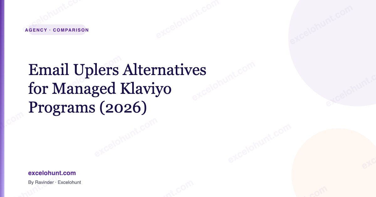 Email Uplers Alternatives for Managed Klaviyo Programs (2026)