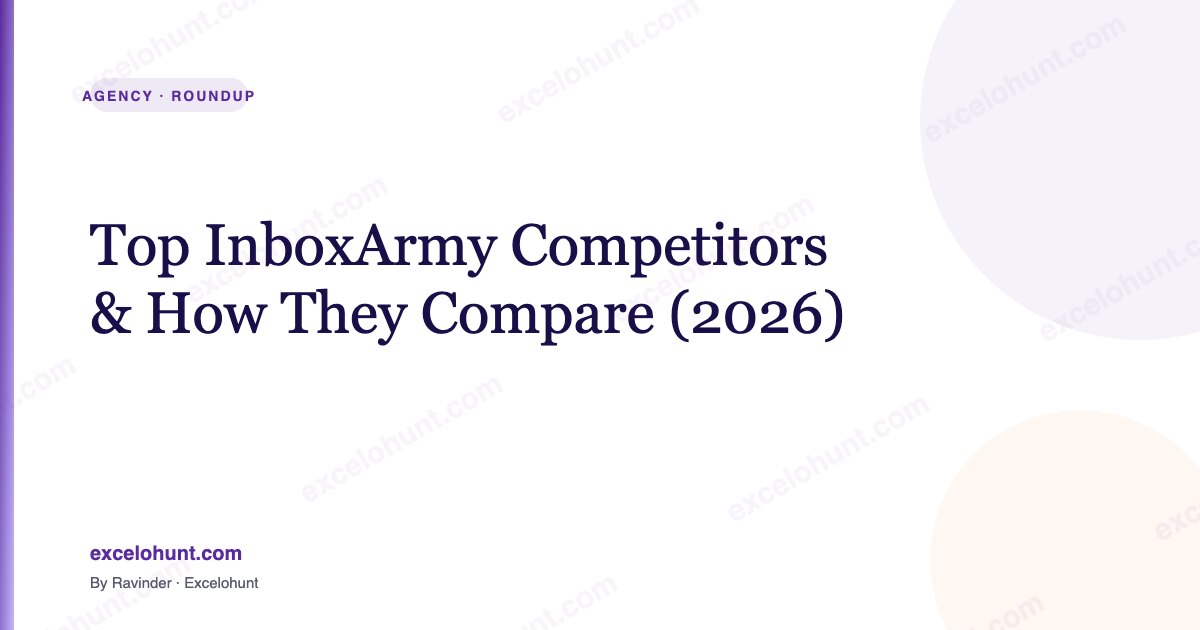 Top InboxArmy Competitors & How They Compare (2026)