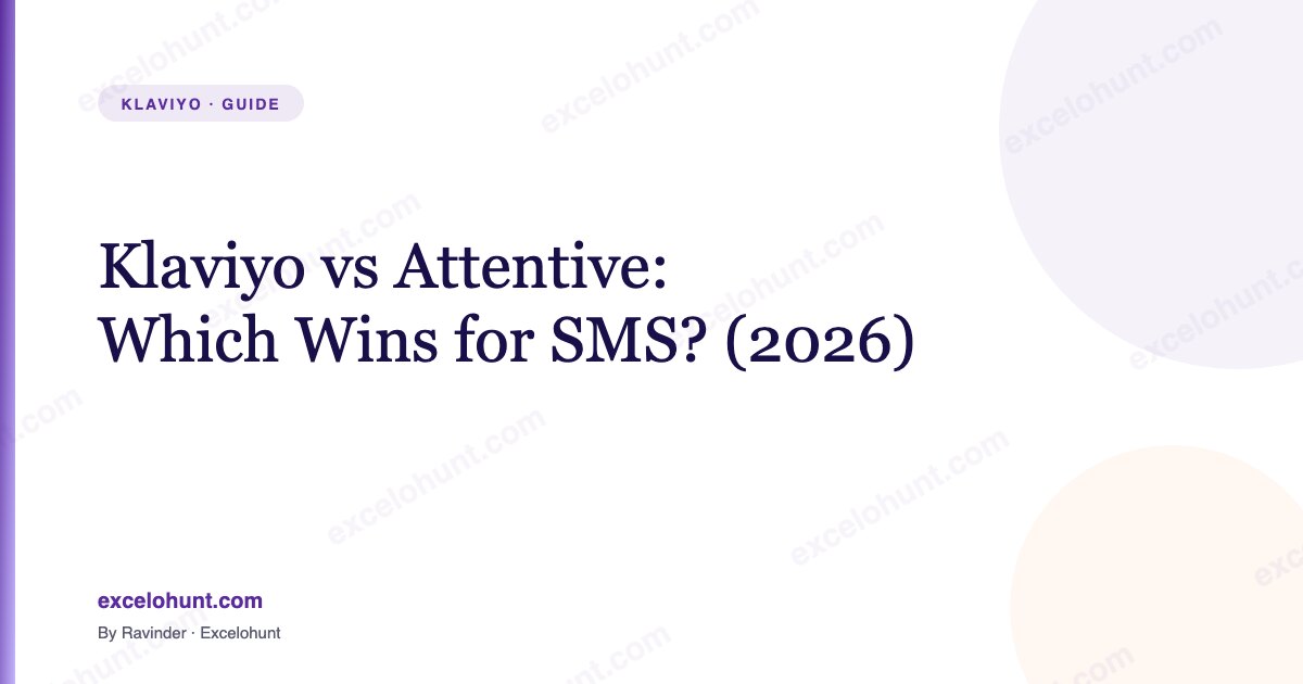 Klaviyo vs Attentive: Which Wins for SMS? (2026)